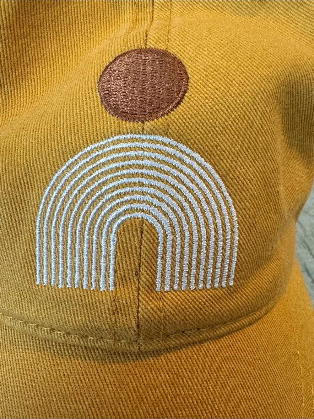 MAD Engine Mustard Yellow Cotton Baseball Cap Adjustable Strap